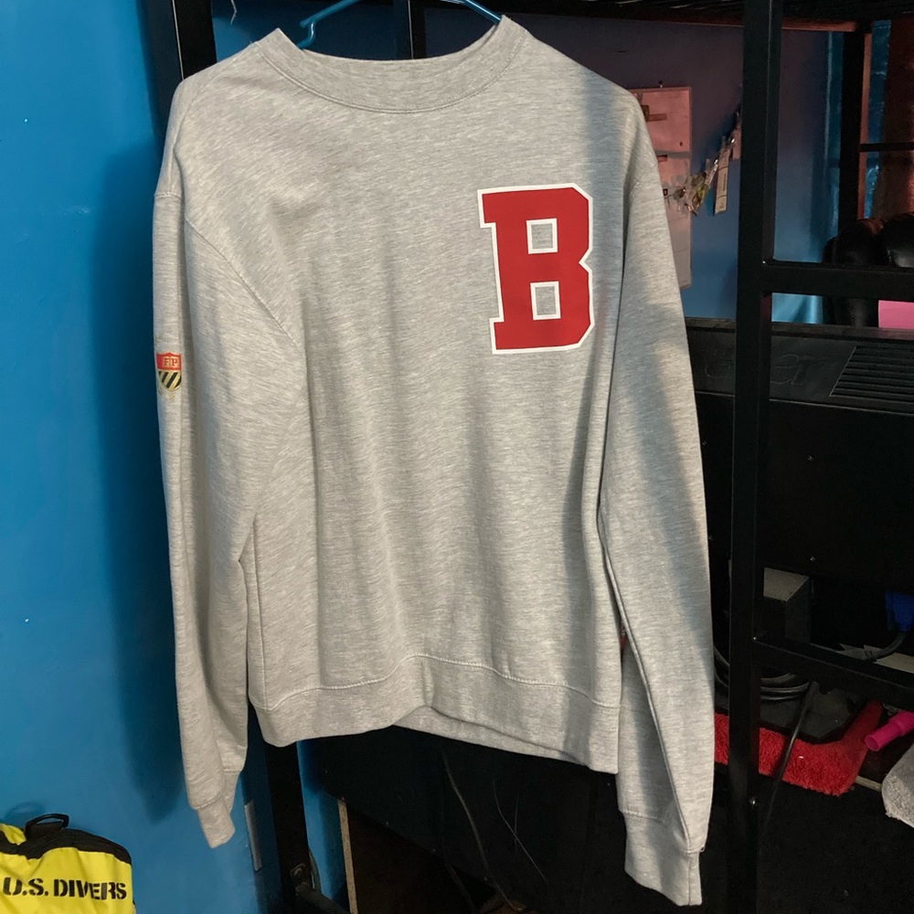 MUSTGO Will Smith, BEL~AIR ATHLETICS Varsity Crewneck Sweatshirt, Size S